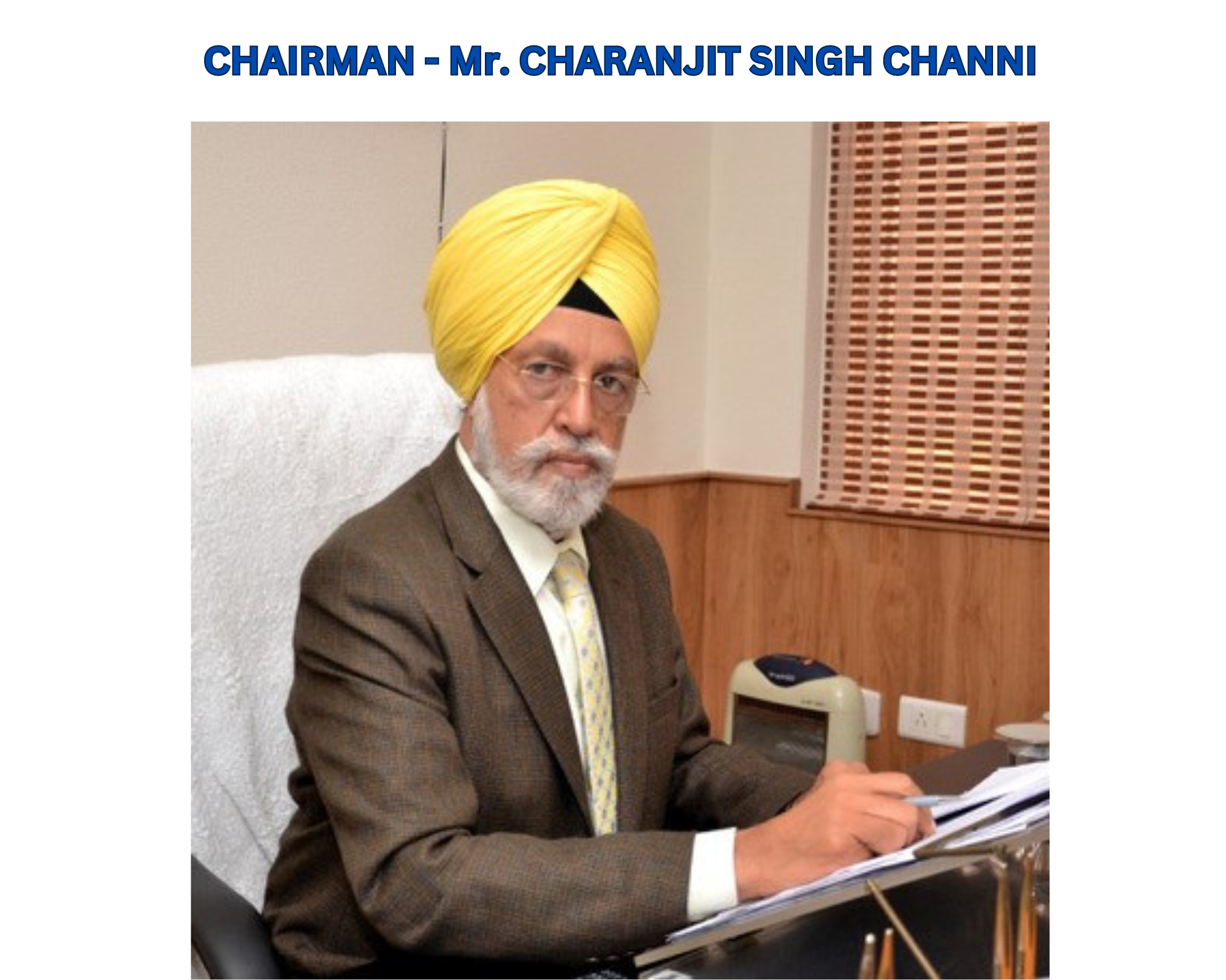 ChairManSir